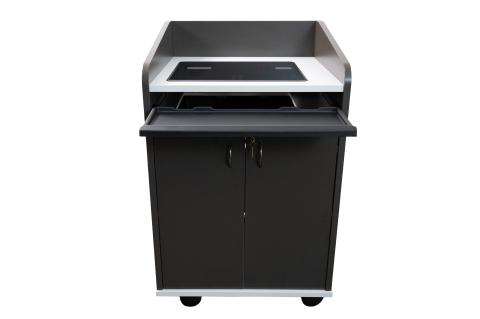 Privacy Sides AV Lectern_Downview