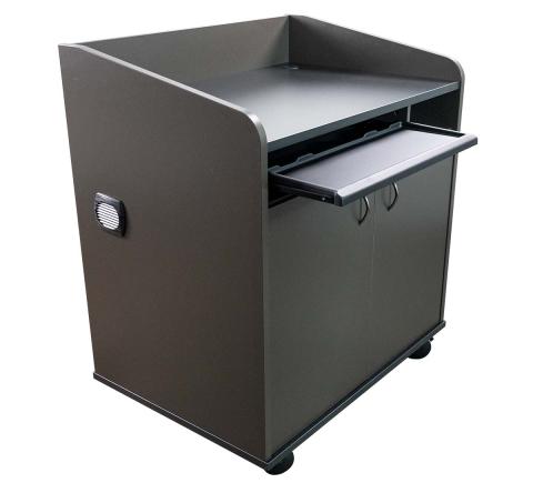 Privacy Sides AV Lectern