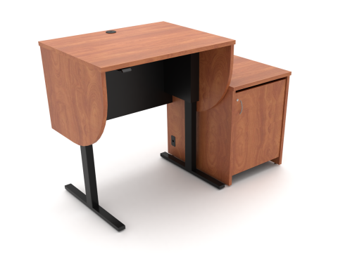 Sit/Stand Podium_Rack Cabinet_R_Up