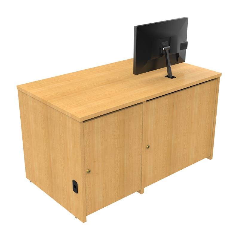 Seated Height Lectern Surface Arm Mount