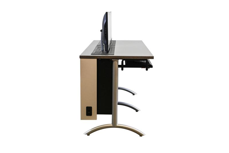 Computer Training Table Trolley Monitor Lift