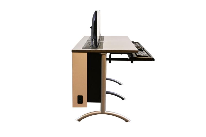 Computer Training Table Trolley Monitor Lift