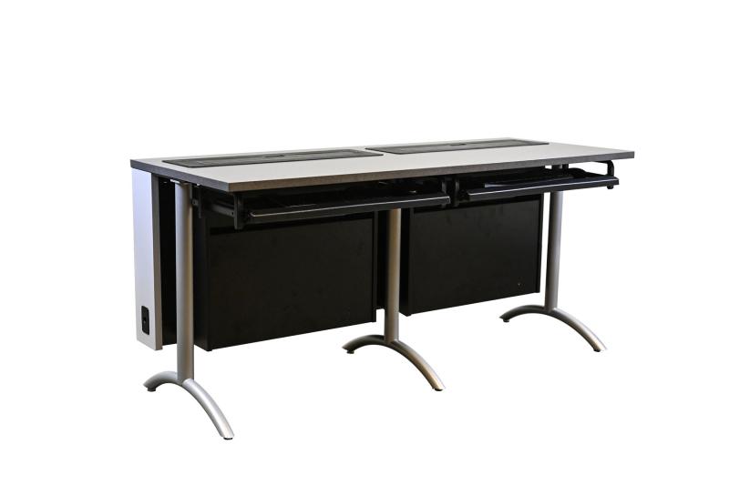 Computer Training Table Trolley Monitor Lift