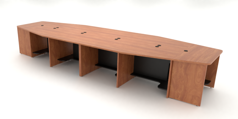 Boat Shape Collaboration Tables