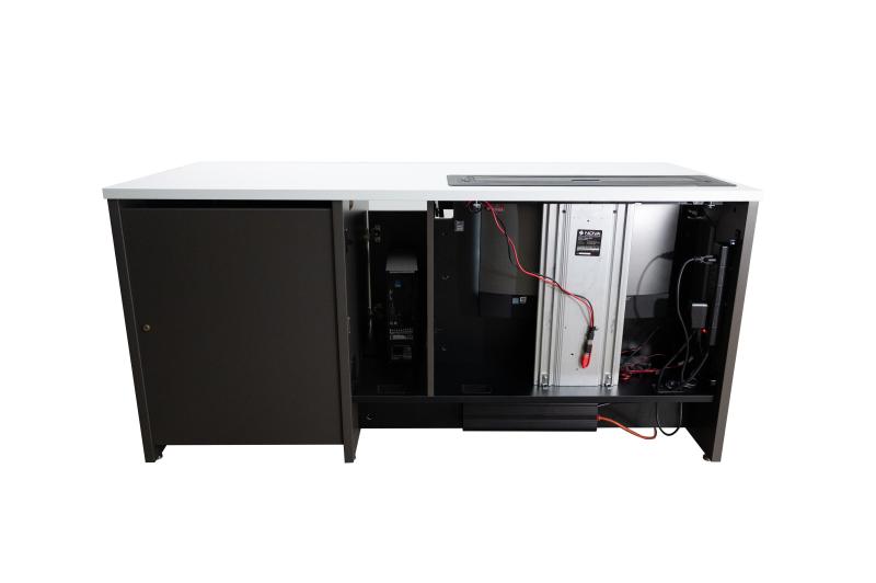 Seated Height AV Lectern / Trolley